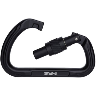 NRS Nuq Screw Lock Carabiner - Black