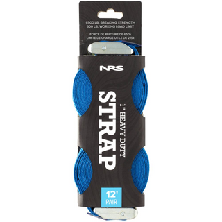 NRS 1" HD Tie-Down Straps 12' Pair