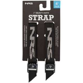 NRS 1" HD Tie-Down Straps 4' Pair