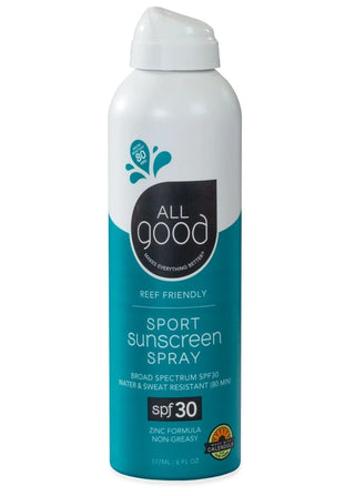 AllGood Sunscreen Sport Spray SPF30 6oz