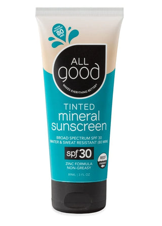 All Good Sunscreen 3oz Tinted SPF30