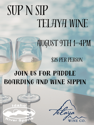 SUP N Sip with Telaya Wine