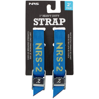 NRS 1" HD Tie-Down Straps 2' Pair