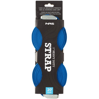 NRS 1" HD Tie-Down Straps 15' Pair