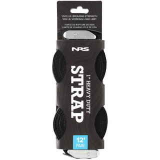 NRS 1" HD Tie-Down Straps 12' Pair