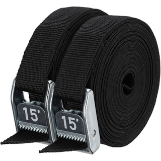 NRS 1" HD Tie-Down Straps 15' Pair